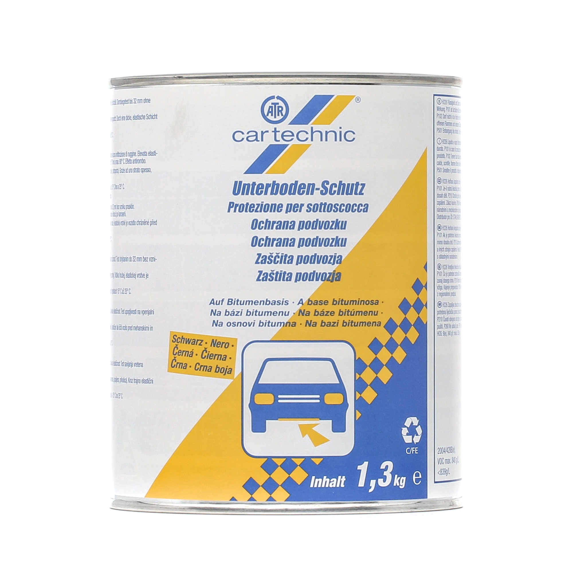 CARTECHNIC 40 27289 01323 7 Underbody Protection Weight: 1,3kg, black-image-13644420