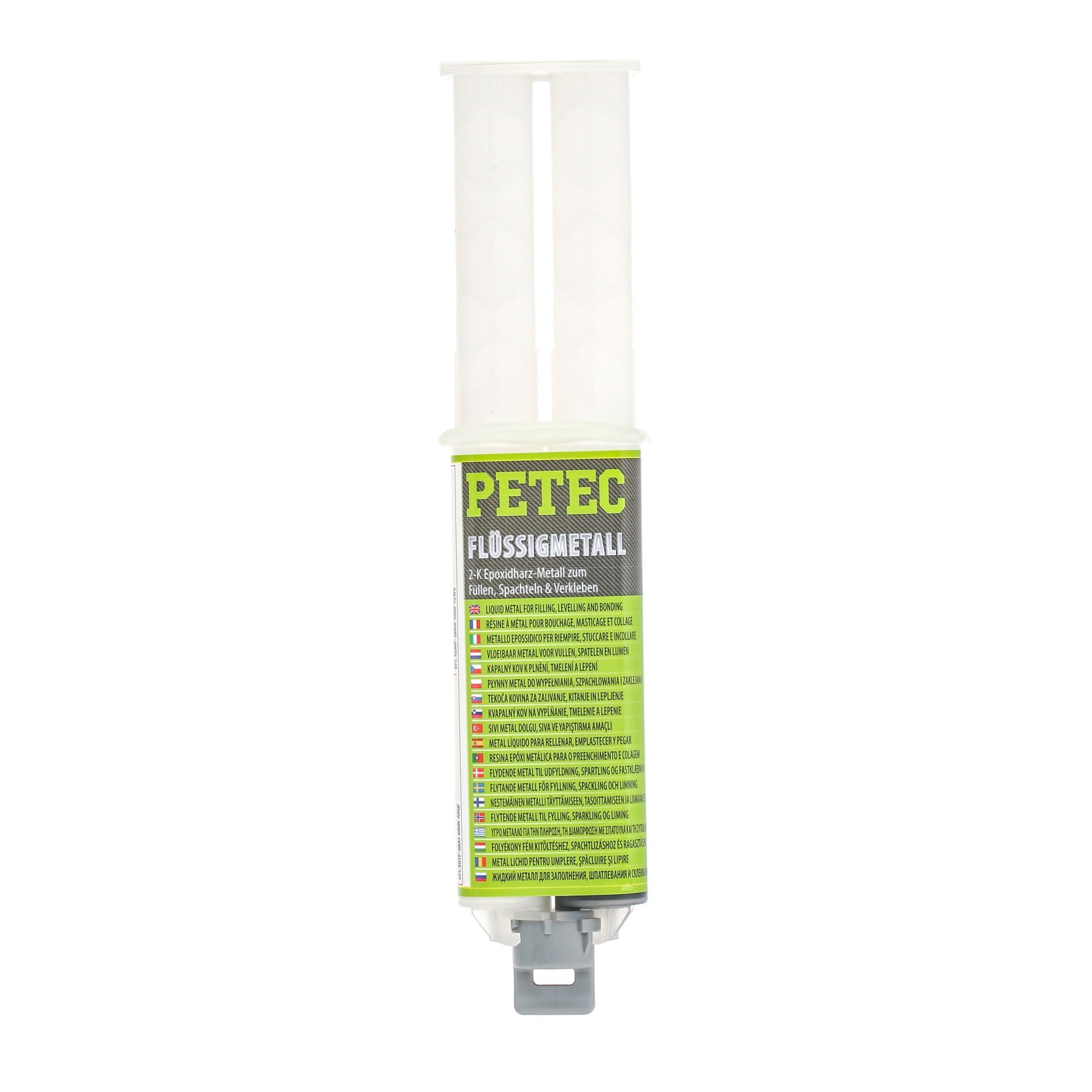 PETEC 97425 Metal Adhesive grey, Capacity: 24ml, Oil resistant, Cartridge, -40 / 120°C-image-13644933