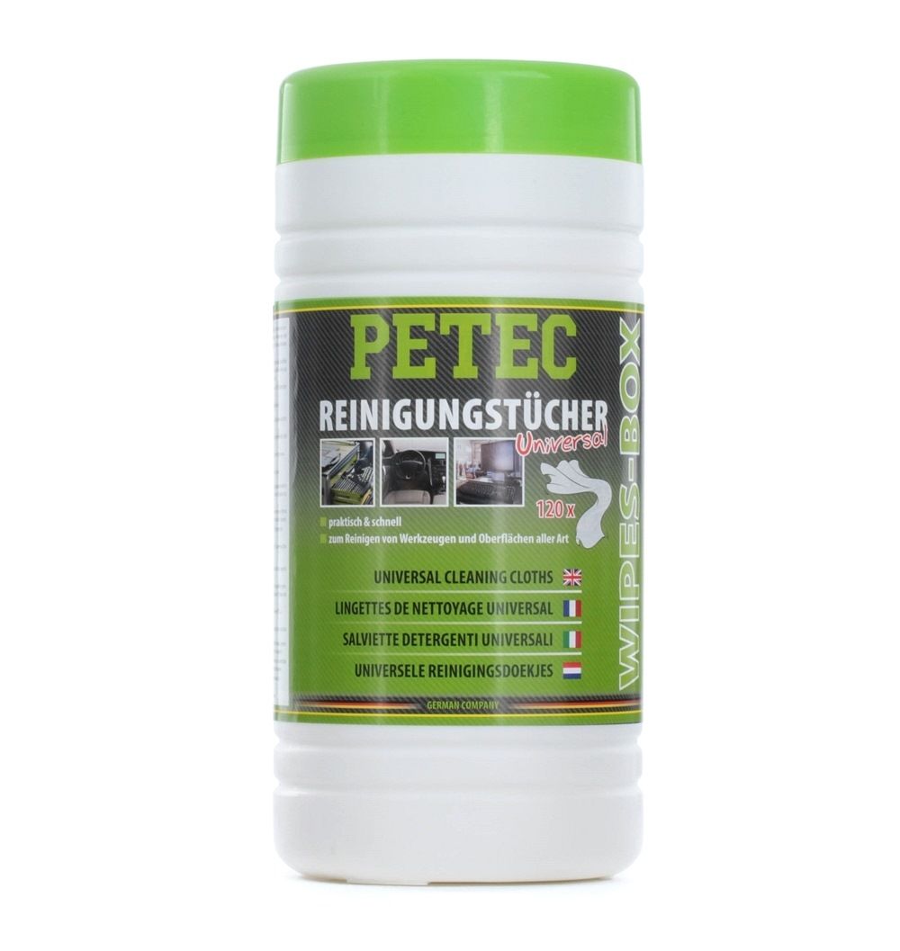 PETEC 82120 Handreinigungstücher Menge: 120, Stoff