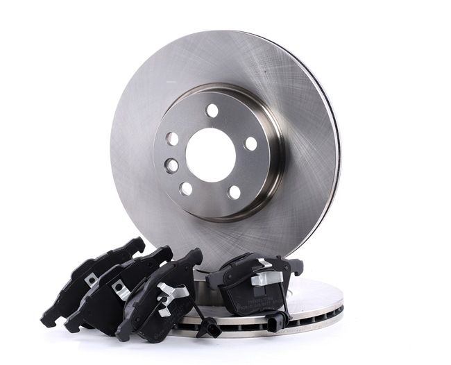 RIDEX 3405B0294 Remschijven en blokken, set VW T4 Transporter 2.8 VR6 204 Pk Benzine prijs