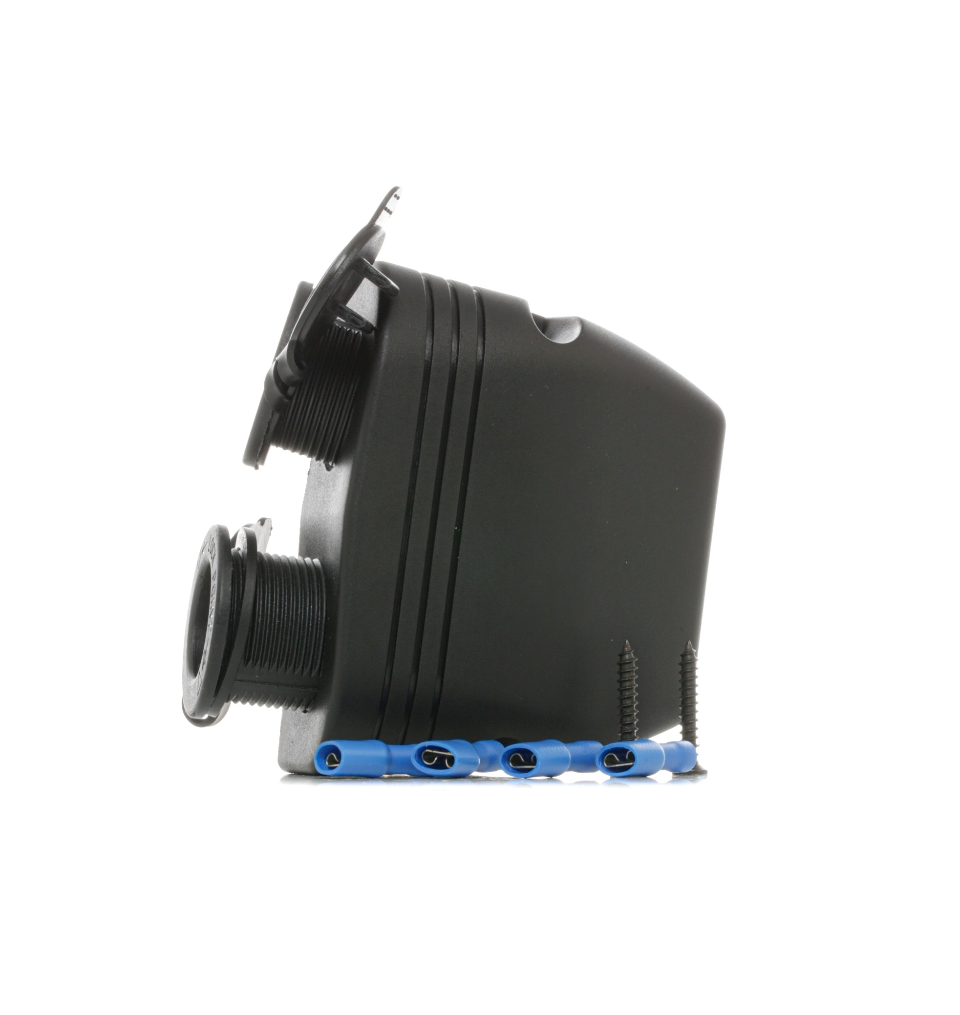 CARCOMMERCE 42561 KFZ-Ladekabel für Handys schwarz, Anzahl d. Ein-/Ausgänge: 3