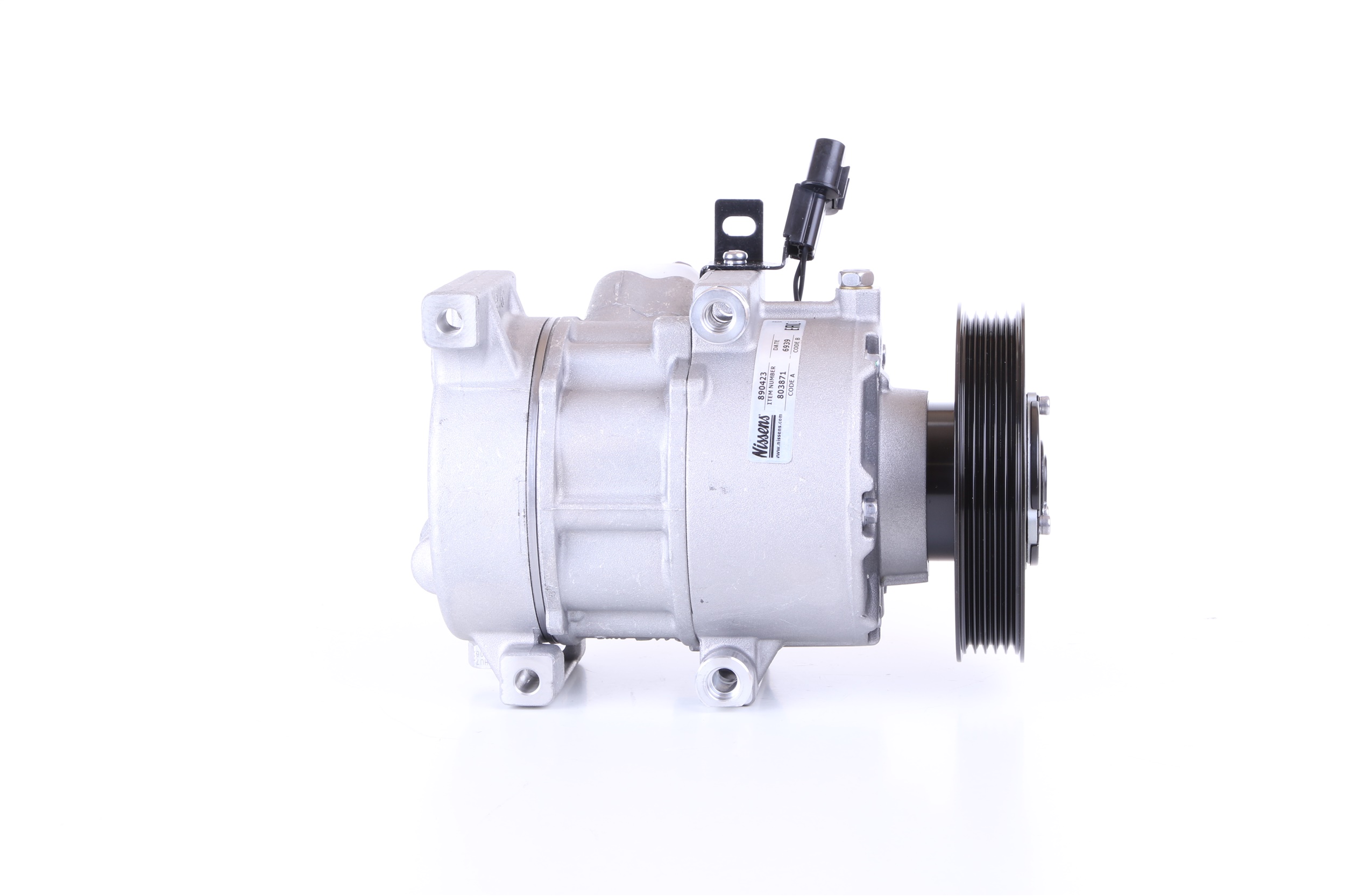 pris AC kompressor HYUNDAI 890423 NISSENS