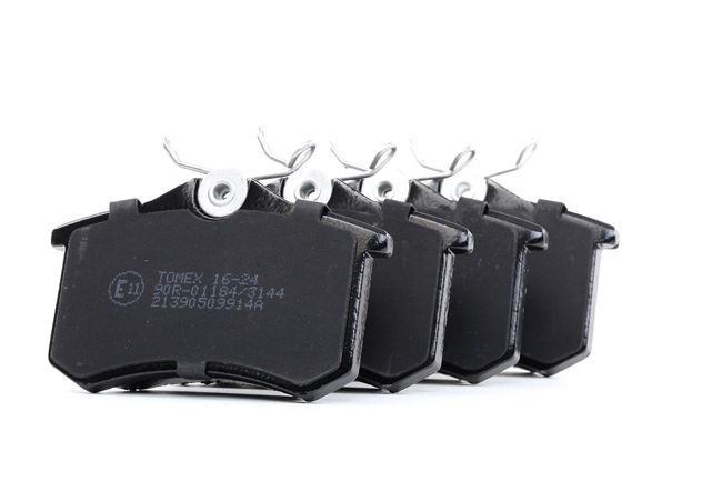 TOMEX brakes OEN 425420 | Brzdové doštičky/platničky TX 16-24 pre SKODA, AUDI, FORD, OPEL, PEUGEOT, RENAULT, FIAT, CITROЁN, SEAT, LANCIA