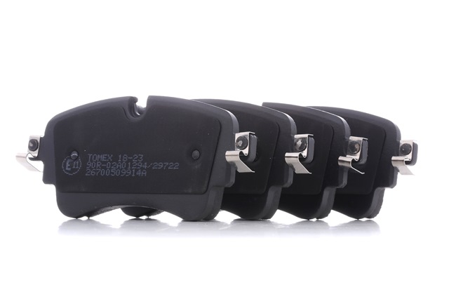 Bremseklodser TX 18-23 TOMEX brakes 80A 698 451B VW