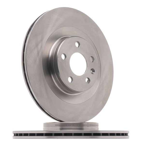RIDEX 82B1761 Brake rotors VOLVO V60 II Cross Country (227) B4 Mild-Hybrid AWD 197 hp Diesel/Electro 2024
