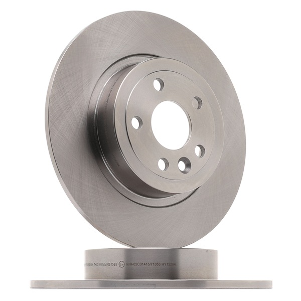 Bremsscheibe 82B1777 RIDEX GJ322A315AA MERCEDES-BENZ