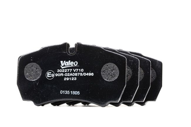 Juego de pastillas de freno 302277 VALEO 425 766 80 FORD