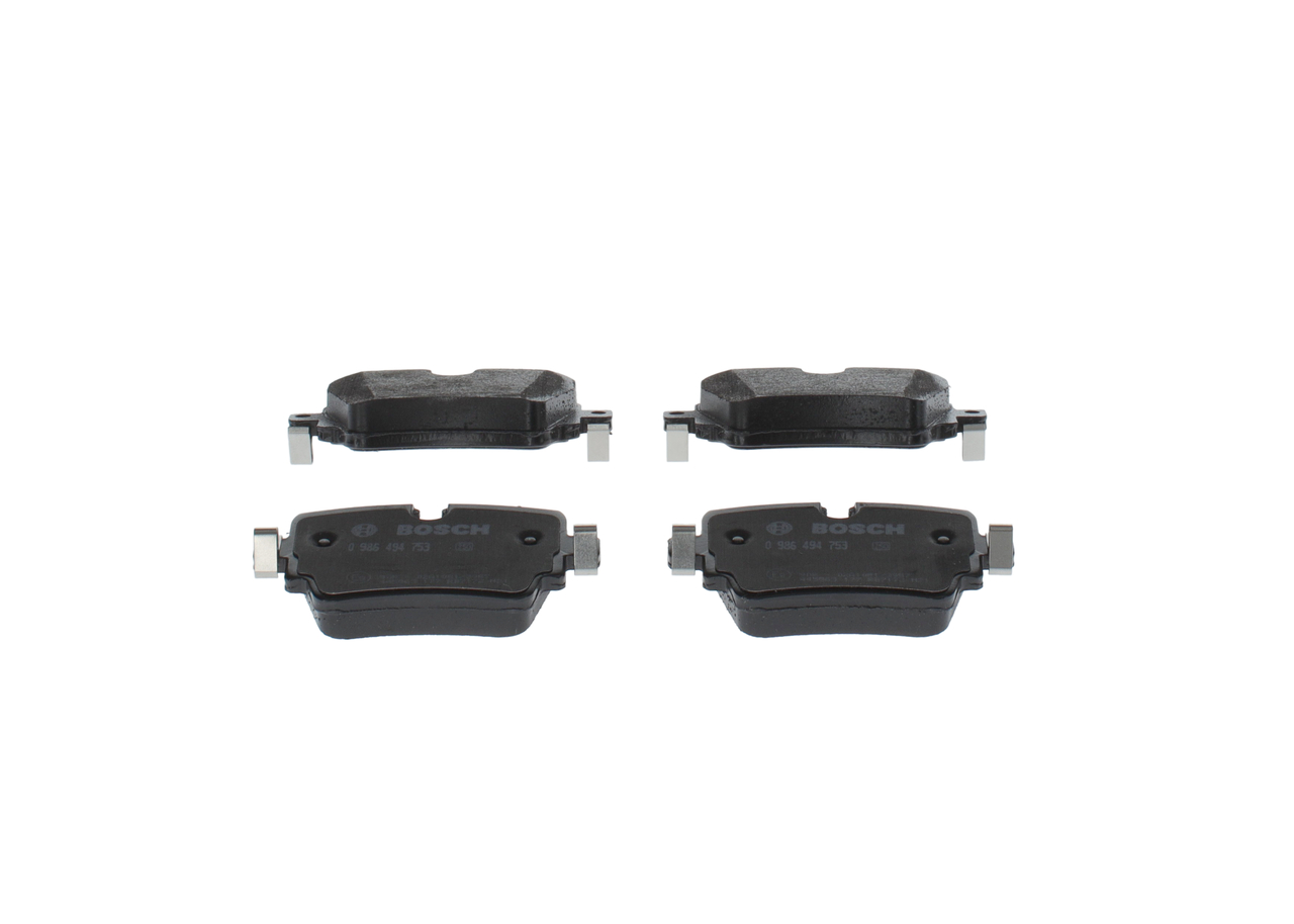 Juego de pastillas de freno 0 986 494 753 BOSCH T2R7945 JAGUAR