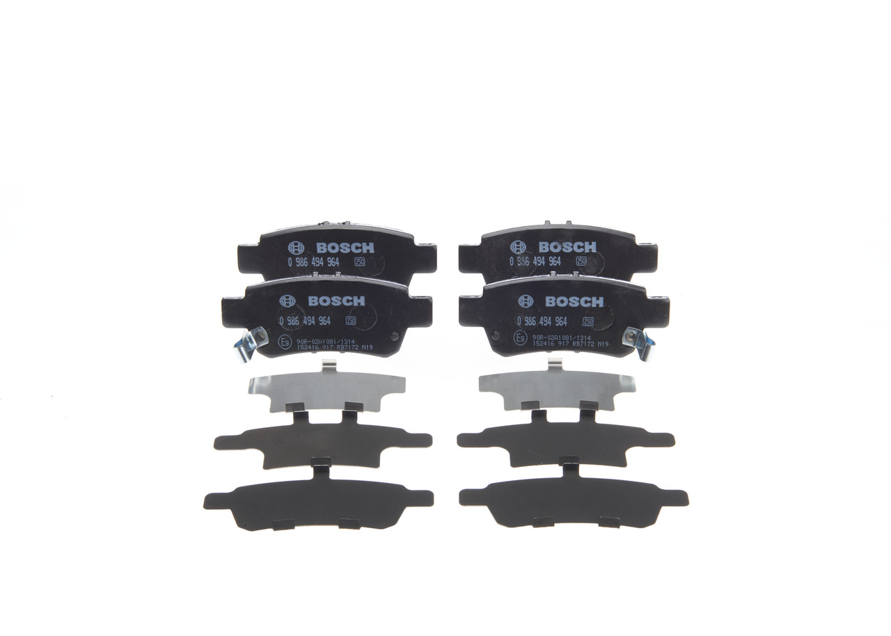 Piduriklotsid 0 986 494 964 BOSCH 43022SHJA00 NISSAN