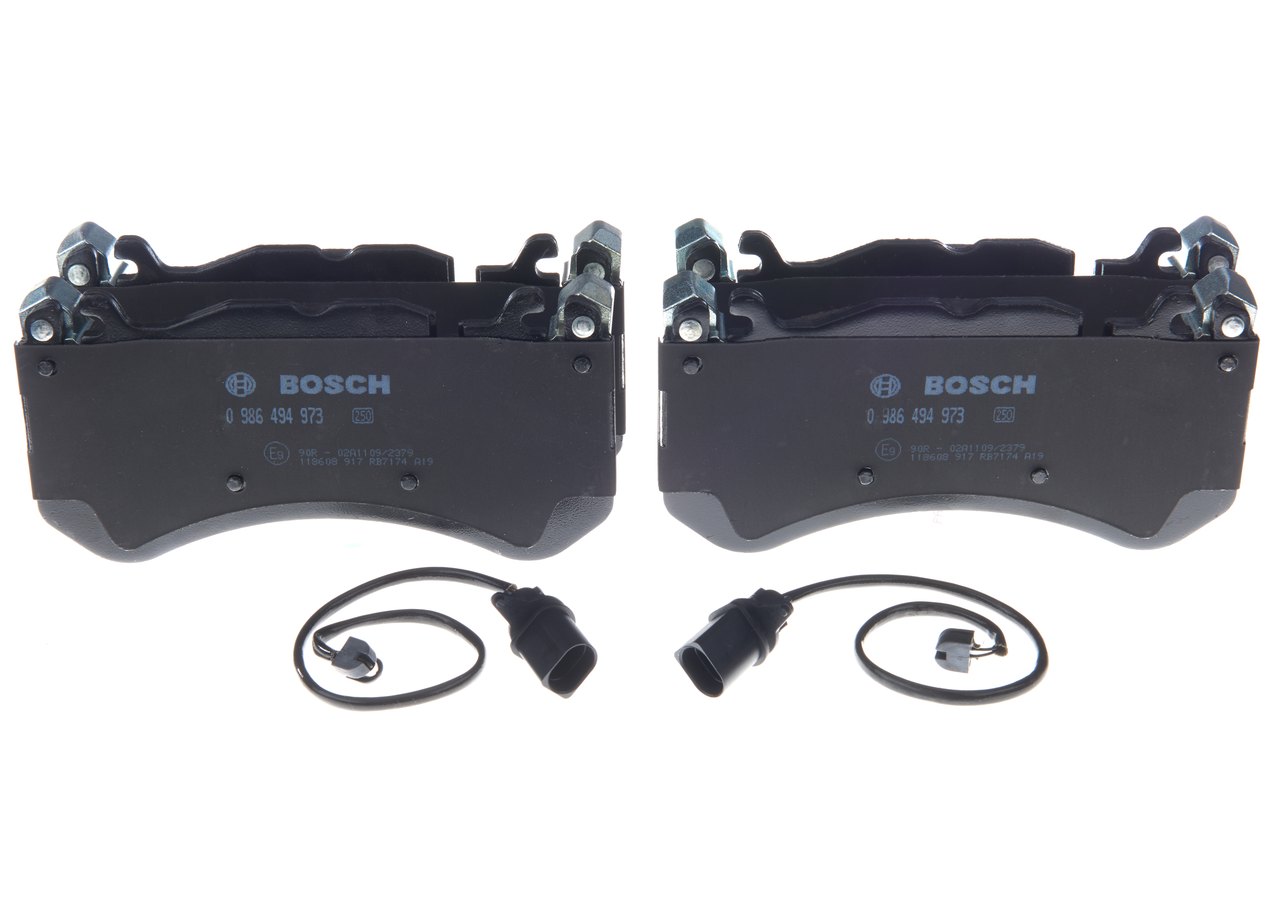 Bremsbeläge 0 986 494 973 BOSCH 4G0 698 151J SKODA