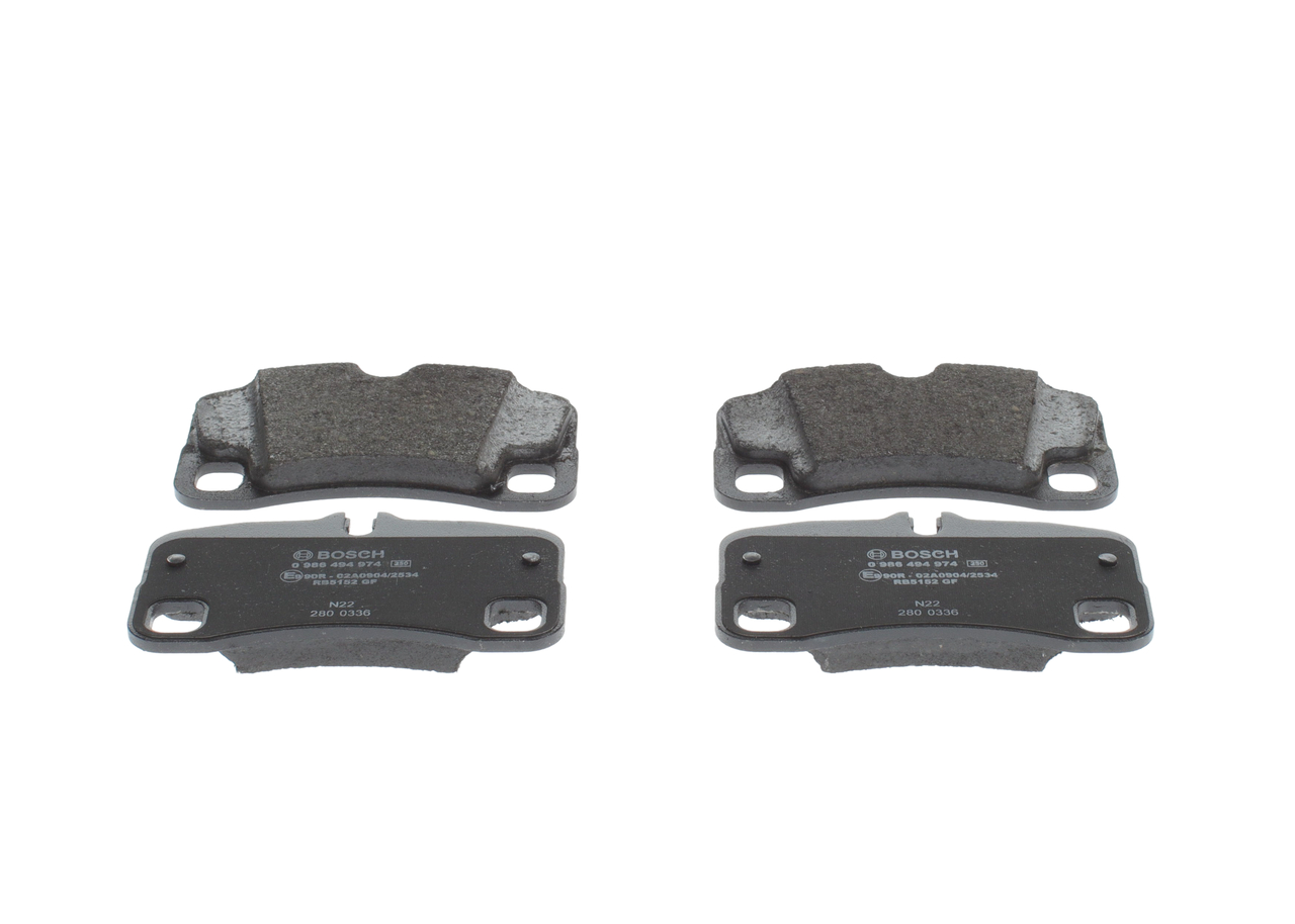 BOSCH BP1825 Plaquettes de frein