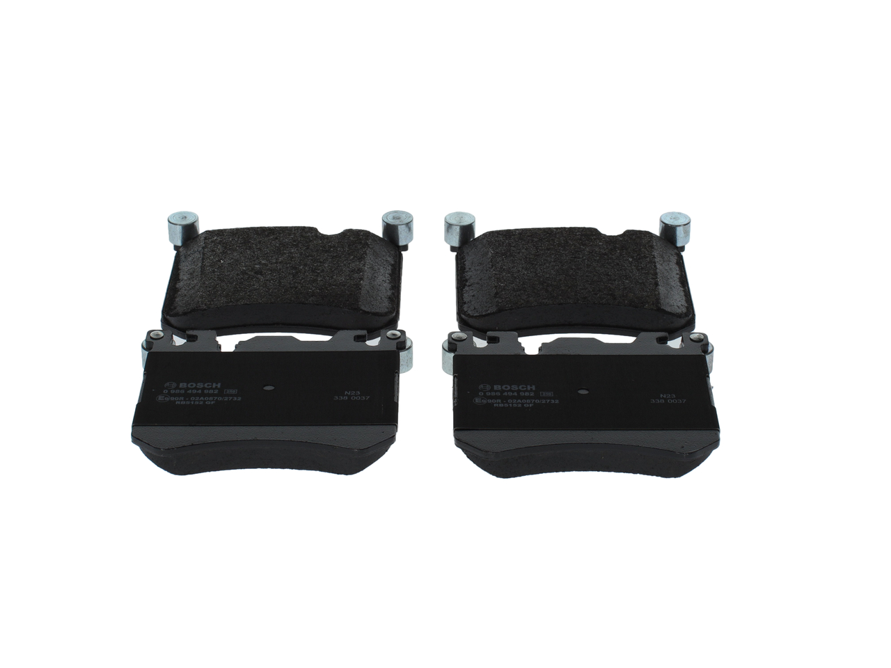Jarrupalat, levyjarru 0 986 494 982 BOSCH 34 11 6 858 540 BMW