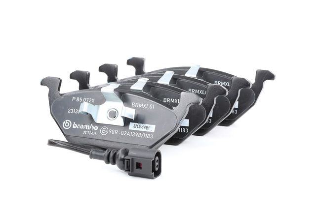 BREMBO P 85 072X Τακάκια φρένων SEAT IBIZA κόστος