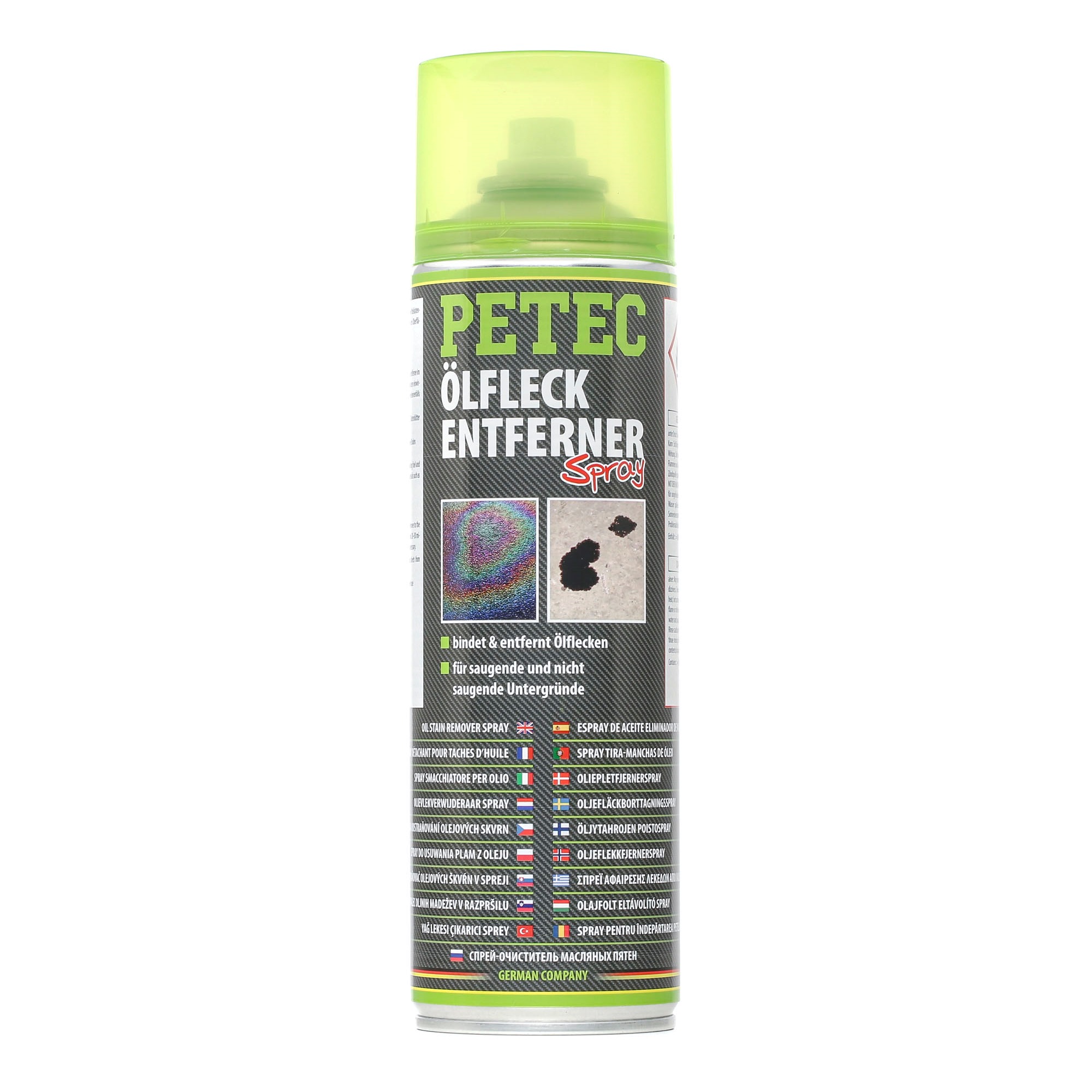 PETEC 72350 Oil Spot Remover OIL STAIN REMOVER SPRAY aerosol, 500ml-image-14024769