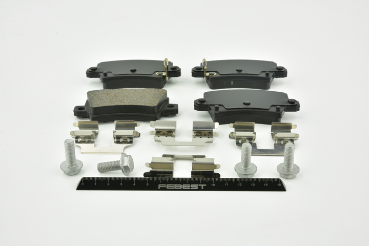 Brake pad set 0301-FDR FEBEST 43022-SMG-E01 HONDA