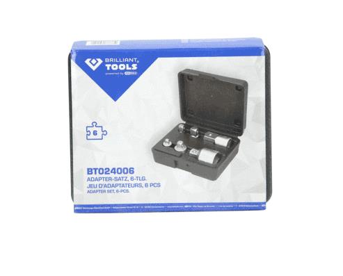 KS TOOLS BT024006 Forstørrelses- / reduktionsadaptersæt, skralde