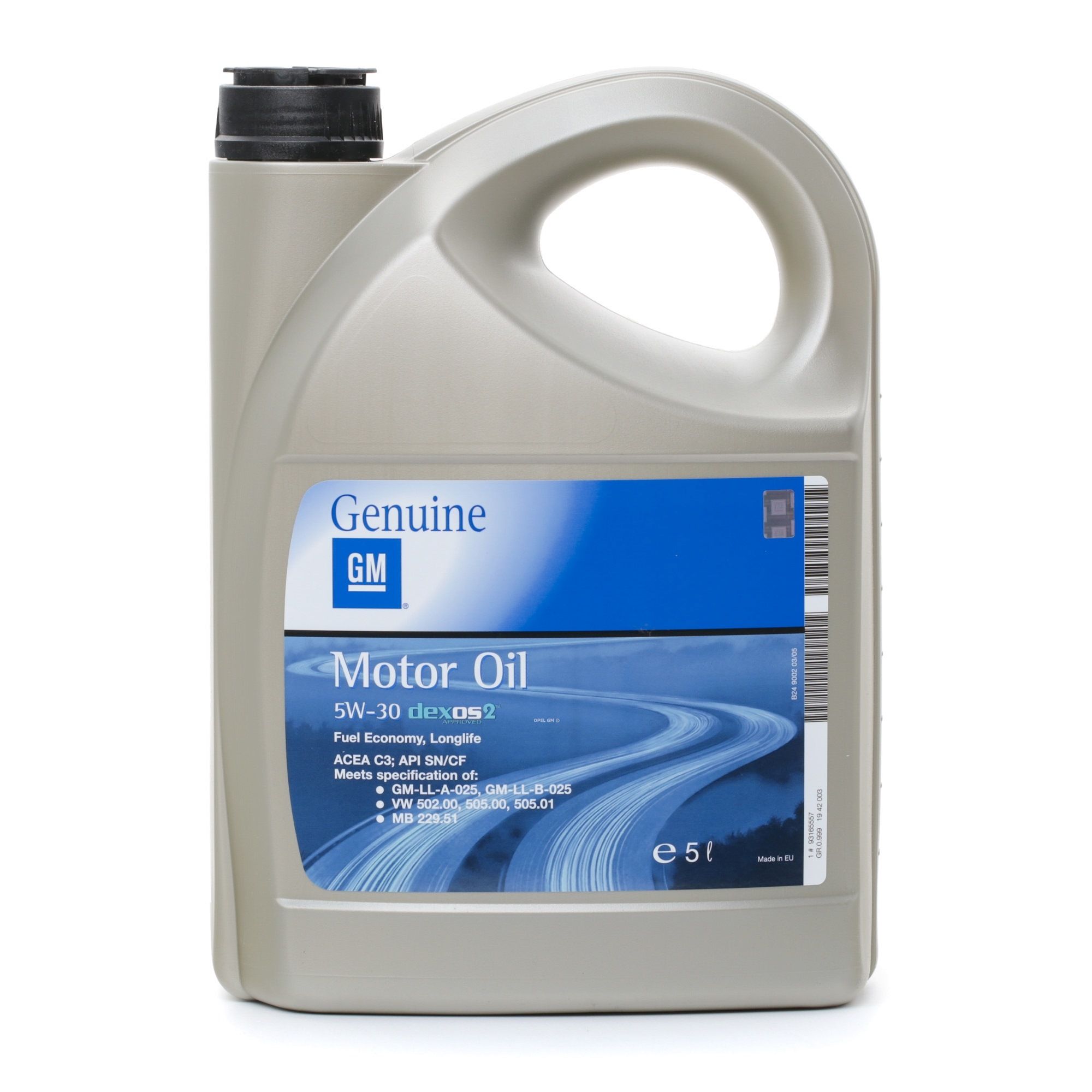 OPEL GM 19 42 003 Engine oil 5W-30, Capacity: 5l, Synthetic Oil-image-14429901