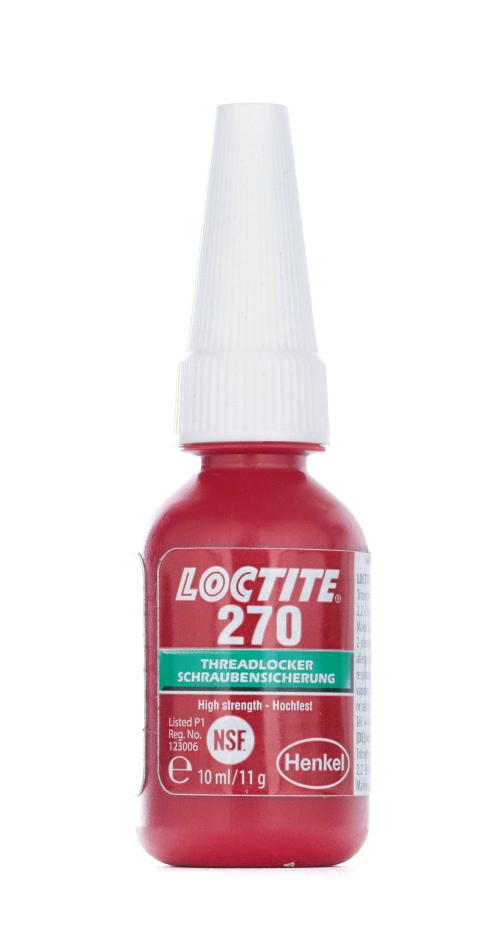LOCTITE 1918245 Threadlocker LOCTITE 270 BO10ML EN/DE green, Bottle, Capacity: 10ml, High-strength-image-14431758