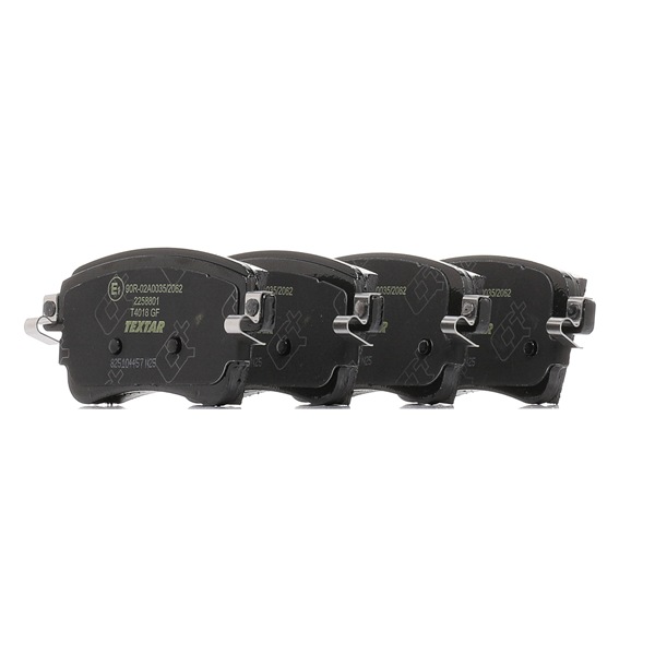 TEXTAR 22588 Brake pad set