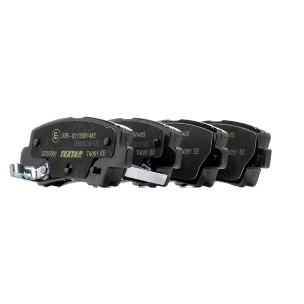 2265501 Pastilhas de travão desportivas TEXTAR HYUNDAI i20