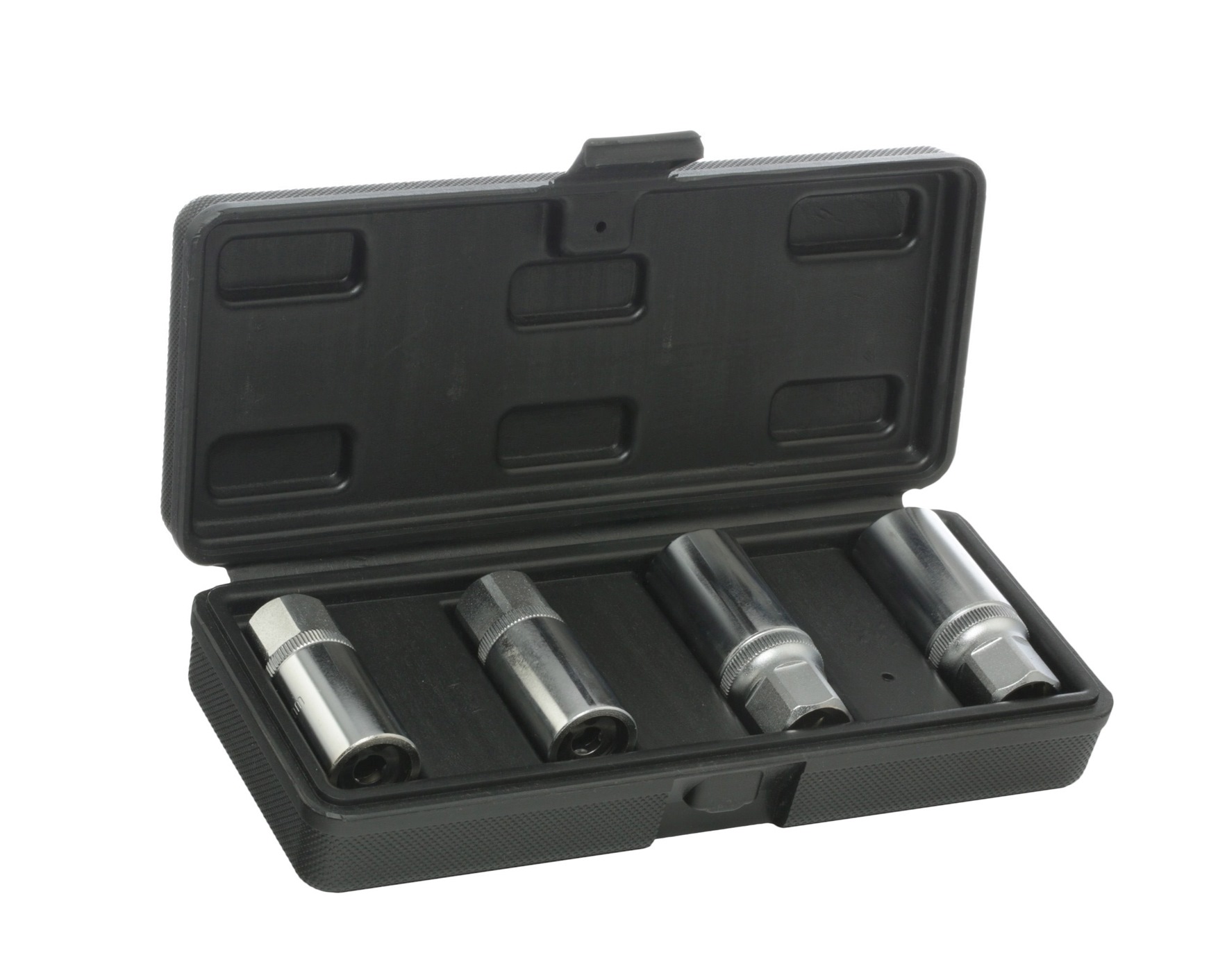 NEO TOOLS 09-608 Bolt Extractor Number of tools: 4, Chrome Vanadium Steel, Drive: 1/2Inch, Spanner Size: 6,8,10,12 mm-image-14539651