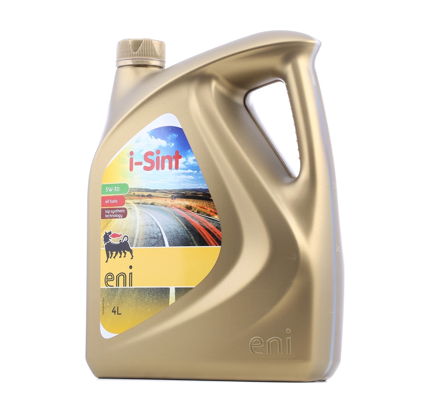 Side view of ENI 4001016 Engine oil 5W-30, Capacity: 4l, Synthetic Oil