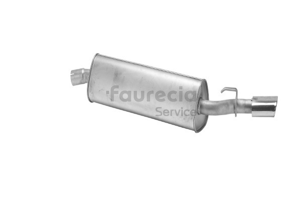 Vidējais izpl. gāzu trokšņa slāpētājs FS01056 Faurecia 60574432 ALFA ROMEO