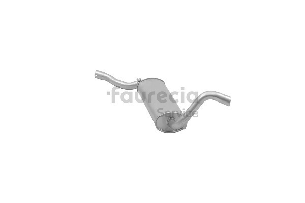 FS03001 Faurecia AUDI centre silencer