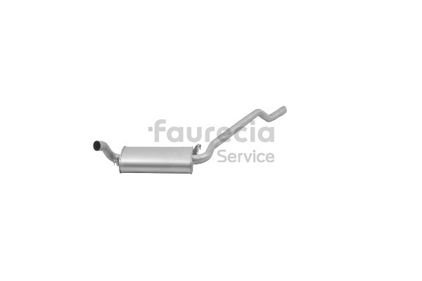 Faurecia FS03007 Tłumik srodkowy