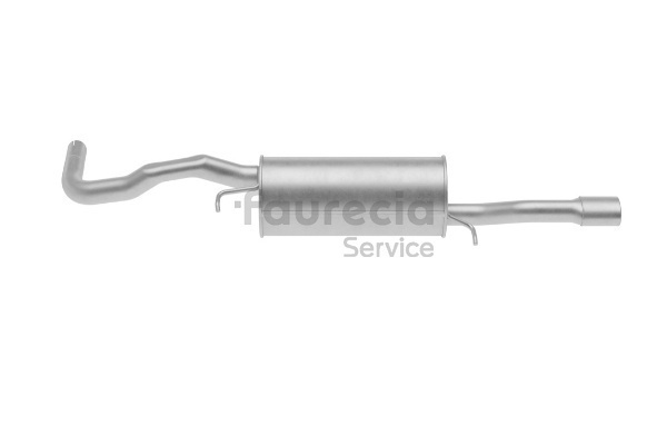 Faurecia FS03134 Hátsó kipufogódob Audi A4 B5 Kombi 1.6 102 LE Benzin árak