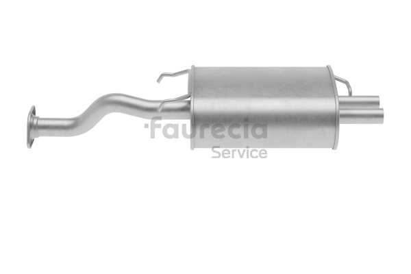 Faurecia FS05118 Καζανάκι εξάτμισης ROVER 200 Hatchback (XW) 2.0 207 PS Βενζίνη τιμες