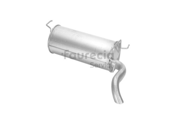 Faurecia FS15018 Zadný tlmič výfuku CITROËN AX Hatchback 1.0 50 KS Benzín cena