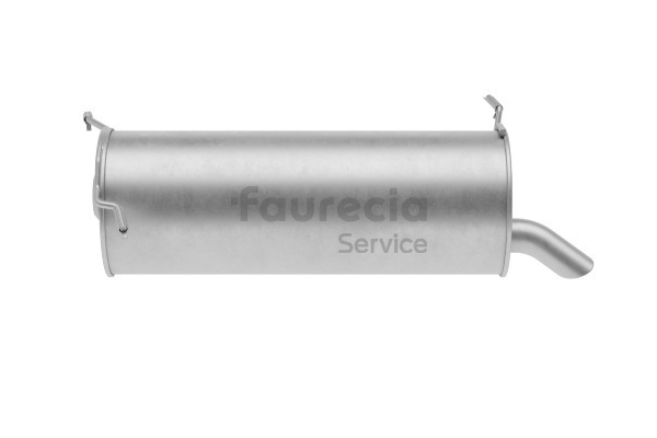 Izplūdes gāzu trokšņa slāpētājs (pēdējais) FS15130 Faurecia 1726H4 CITROËN