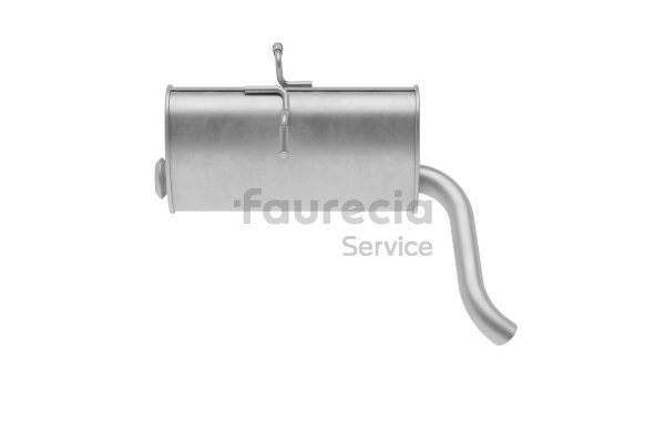 Bakre eksospotte FS15167 Faurecia 1730-N6 CITROËN