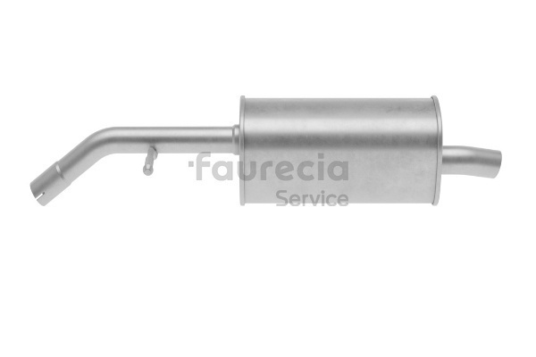 Rear silencer FS15246 Faurecia 1726-NQ PEUGEOT