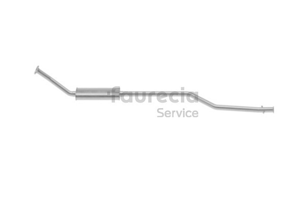 Forreste lyddæmper FS15296 Faurecia 1717 K7 CITROËN