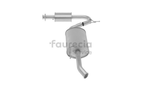 Faurecia FS15397 Silenciador trasero