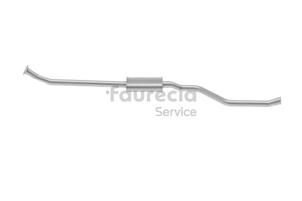 Mittelschalldämpfer FS15470 Faurecia 1717-K4 PEUGEOT