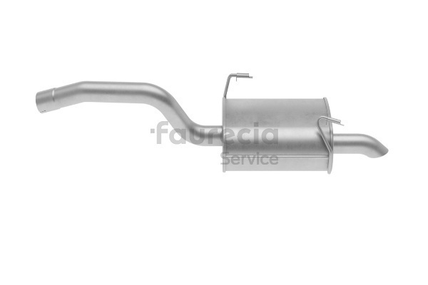 Faurecia FS15507 Einddemper, uitlaat CITROËN C8 II 2.0 HDi 109 Pk Diesel prijs