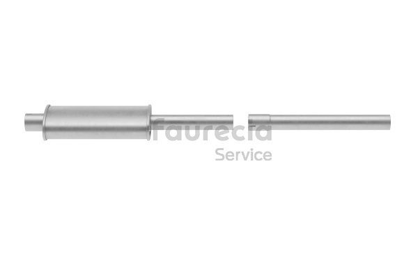 Faurecia FS15577 Tłumik przedni