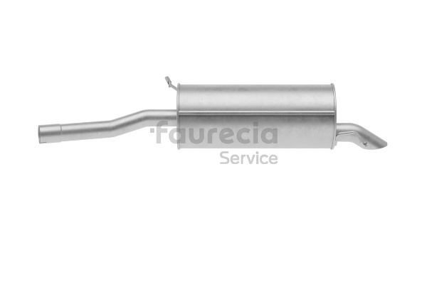 Faurecia FS15595 Zadný tlmič výfuku pre Citroën C5 II RC_ 1.6 HDi 109 KS 2007 9HZ (DV6TED4) nafta Faurecia FS15595 Koncový tlmič výfuku CITROËN C5 II Hatchback 1.6 HDi 109 KS nafta cena
