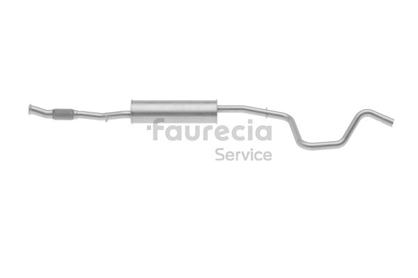 Faurecia FS15733 Εξάτμιση Citroen Nemo Van 1.4 HDi 68 PS Πετρέλαιο τιμες
