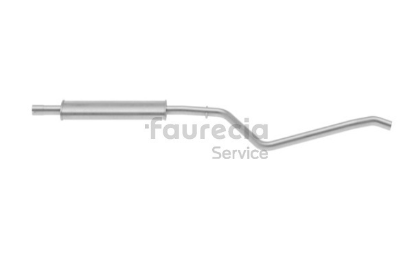 Faurecia FS16044 Forreste lyddemper Dacia Logan Express 1.6 MPI 85 84 hk Bensin pris