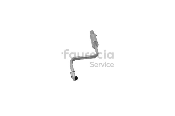 Faurecia FS17003 Midtre lyddemper DAEWOO Musso SUV billige