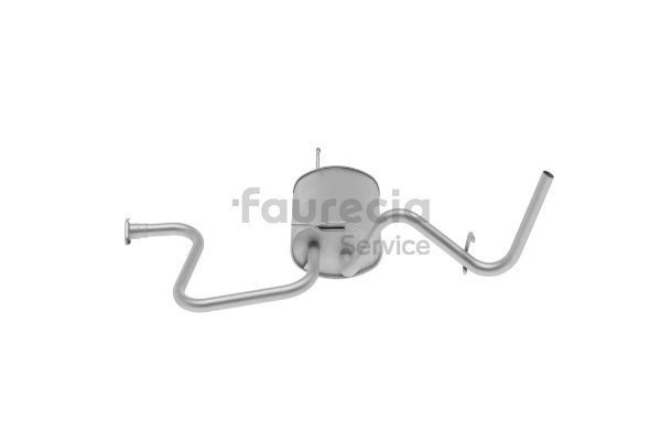 Faurecia FS17049 Pakoputki äänenvaimennin taka — Daewoo Matiz Hatchback M100, M150 1.0 64 hv 2012 B10S Bensiinimoottori Faurecia FS17049 Takaäänenvaimennin Daewoo Matiz M150 1.0 64 hv Bensiini hinta