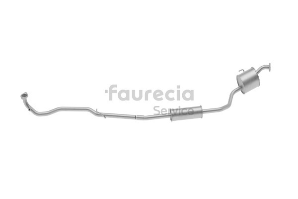 Faurecia FS18025 Első hangtompító Daihatsu Applause A101 1.6 16V 4WD 105 LE Benzin árak