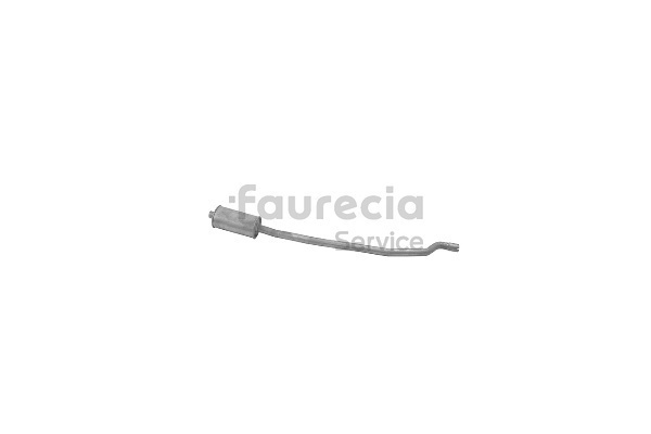 Faurecia FS25017 Keskimmäinen äänenvaimennin FIAT 131 Sedan (131) 1.3 Super Mirafiori 78 hv Bensiini hinta