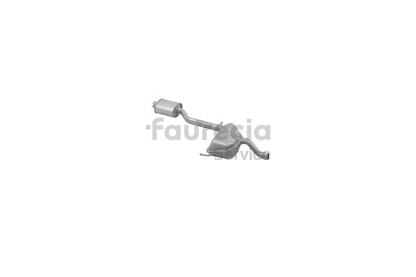 Faurecia FS25289 Első hangtompító