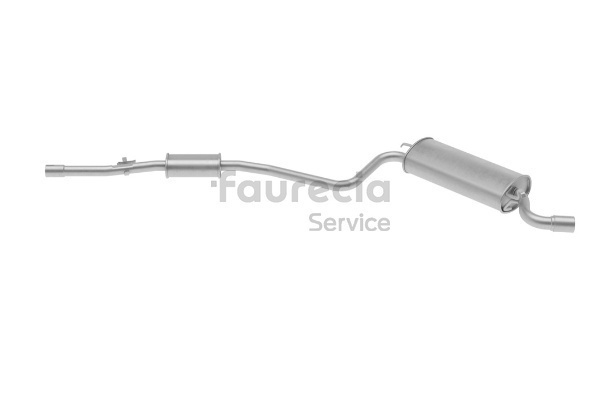 Faurecia FS25360 Πίσω σιλανσιέ