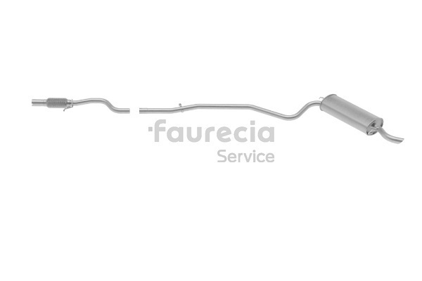 Udstødningsrør FS25564 Faurecia 51782930 FIAT